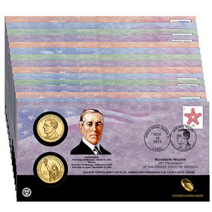 Presidential Coin Covers