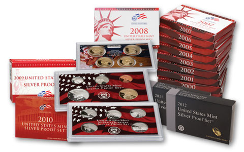 1999-2012 Silver Proof Sets